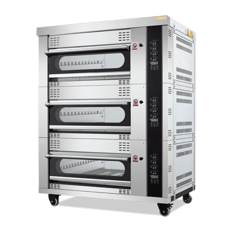 Glass Door Gas Deck Oven DB-803S